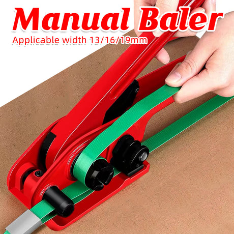 Red Manual Strapping Tool for Plastic Steel Banding