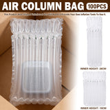100PCS Clear Air Column Bags Shockproof Protective Packaging