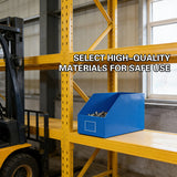 Waterproof Shelf Storage Boxes Stackable Tool Bins 5PCS