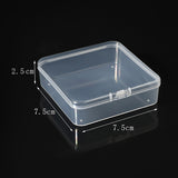 Transparent Plastic Storage Boxes 100PCS PP Small Parts Organiser