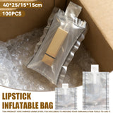 100PCS Clear Inflatable Lipstick Protective Bags Shockproof Packaging