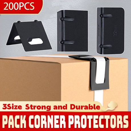 L Shaped Packing Buckle Right Angle Carton Furniture Corner Protector 200PCS