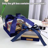 Clear Acrylic Gift Box with Bow for Display Packaging