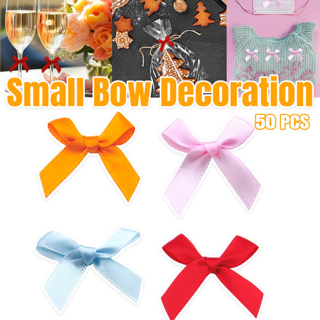 Ribbon Bow Decorative Craft Supplies 50PCS