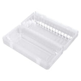 100PCS Disposable Transparent Food Grade Cake Pastry Takeaway Boxes