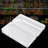 100PCS Disposable Transparent Food Grade Cake Pastry Takeaway Boxes