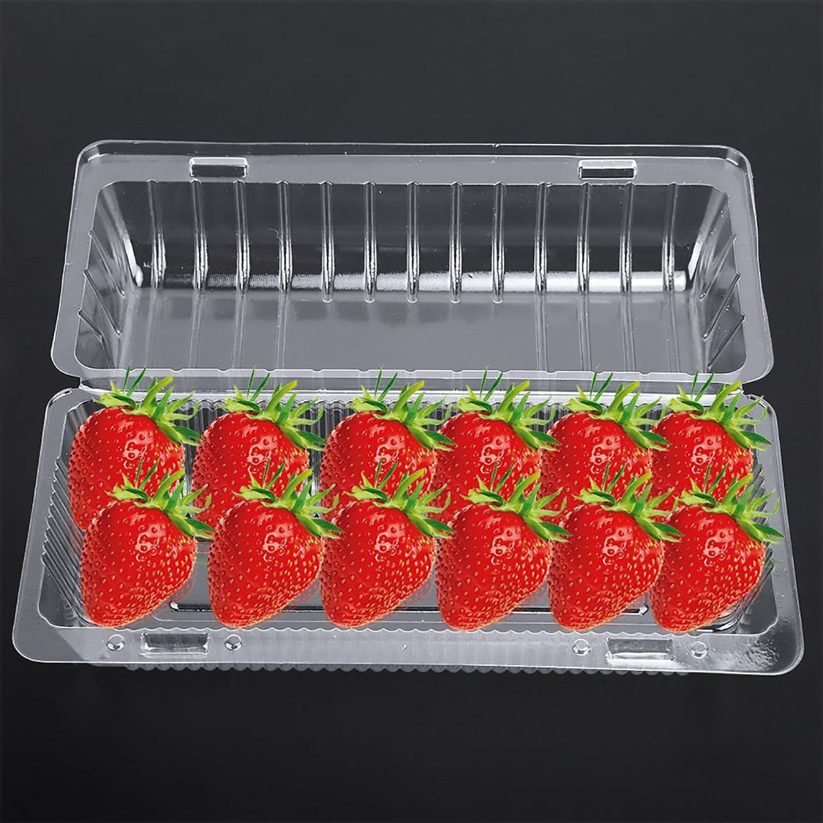 100PCS Disposable Transparent Food Grade Cake Pastry Takeaway Boxes