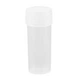 200PCS 5ml Clear Plastic Sample Bottles with Screw Lids for Storage