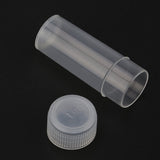 200PCS 5ml Clear Plastic Sample Bottles with Screw Lids for Storage
