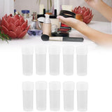 200PCS 5ml Clear Plastic Sample Bottles with Screw Lids for Storage