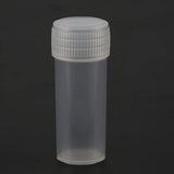 200PCS 5ml Clear Plastic Sample Bottles with Screw Lids for Storage
