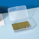 Card Storage Box Transparent Plastic Holder 10PCS