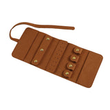 Travel Portable Jewelry Organizer Pouch 9Colours 1PC