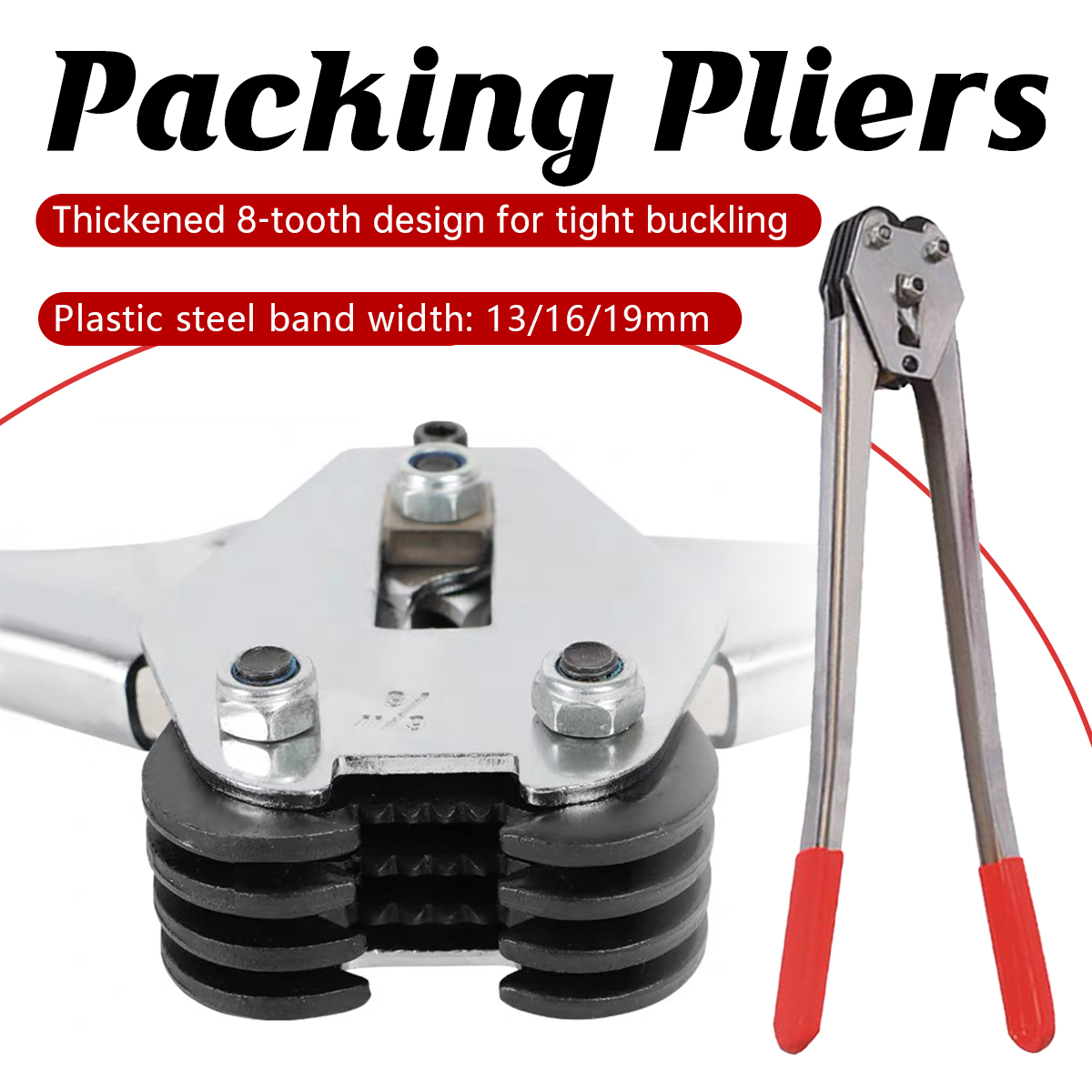 Manual Strapping Tool Set with Tensioner Sealer