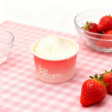 100PCS 4oz Ice Cream Paper Cups Food-Grade Waterproof Takeaway