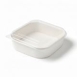 50PCS Disposable Square Food Containers with Lids 750ml Leak-Proof Kraft