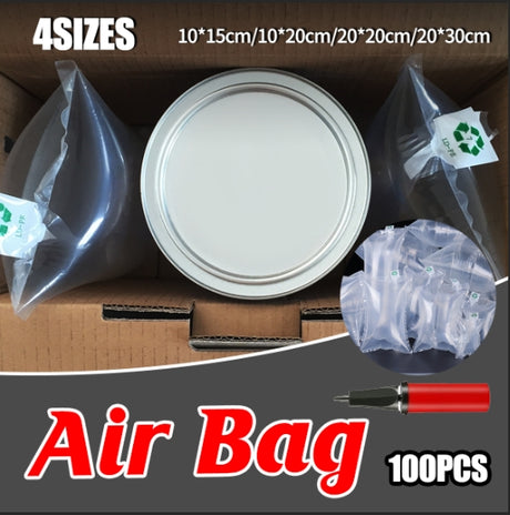 Inflatable Air Column Bags Bubble Wrap Cushioning 100PCS