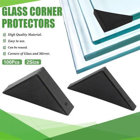 Glass Corner Protectors Durable Edge Guards for Furniture 100PCS
