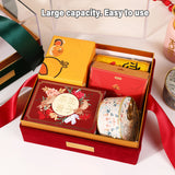 Clear Acrylic Gift Box with Bow for Display Packaging