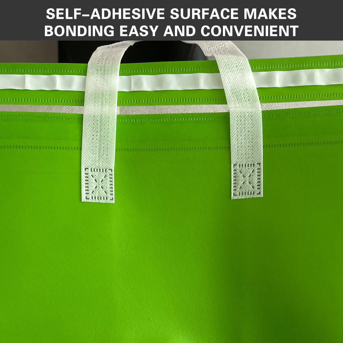 50PCS Coffee Takeaway Packaging Bags with Handle Self-Adhesive Durable