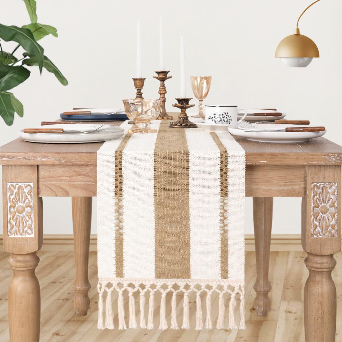 Cotton And Linen Table Runner Bed End Towel 6Styles