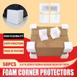EPE Anti-Collision Foam Corner Protectors Furniture Guards 50PCS
