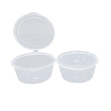 50 Pcs Takeaway Sauce Cup Clear Leak Proof FoodGrade Restaurant Home