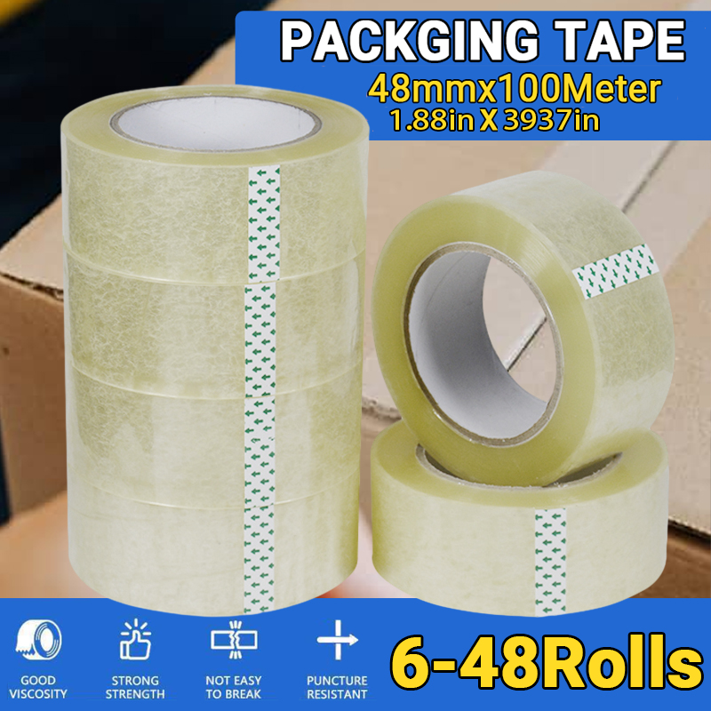 Packing Tapes 6/48 Rolls 50um Clear