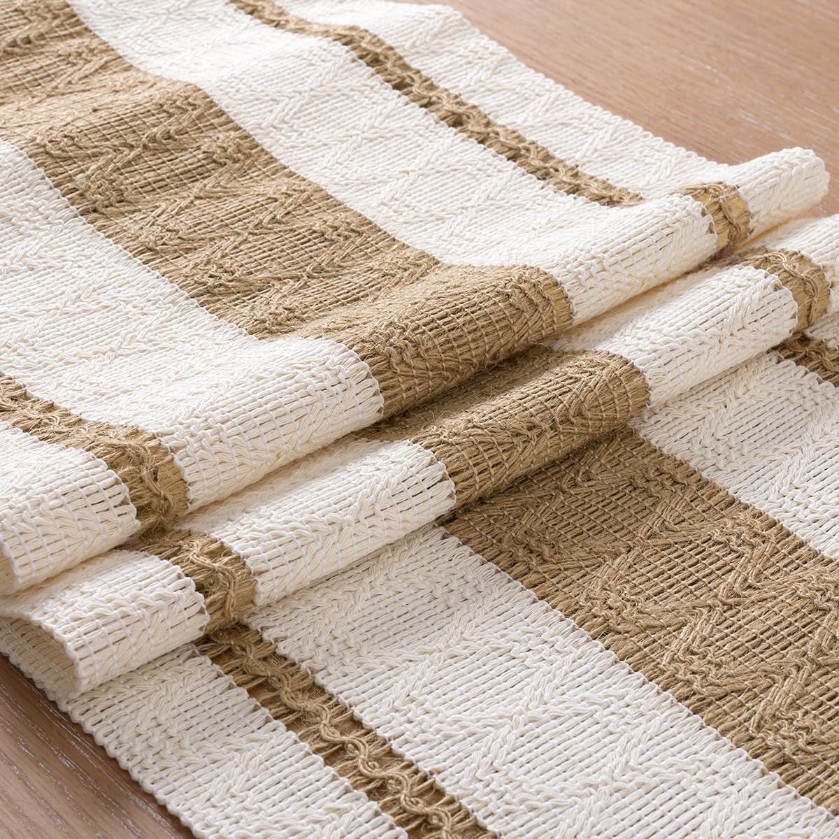 Cotton And Linen Table Runner Bed End Towel 6Styles