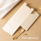 50PCS Leather Handheld Gift Bags Reusable with Handle for Events