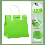 50PCS Coffee Takeaway Packaging Bags with Handle Self-Adhesive Durable