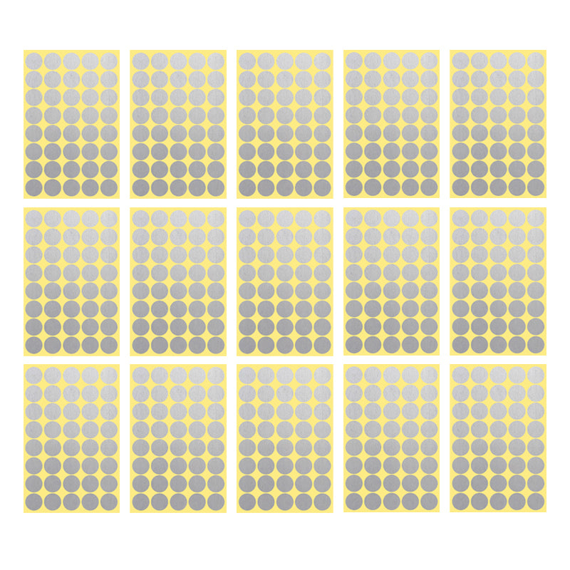 8/13/25/50mm Round Sticker Dots Adhesive Labels Neutral
