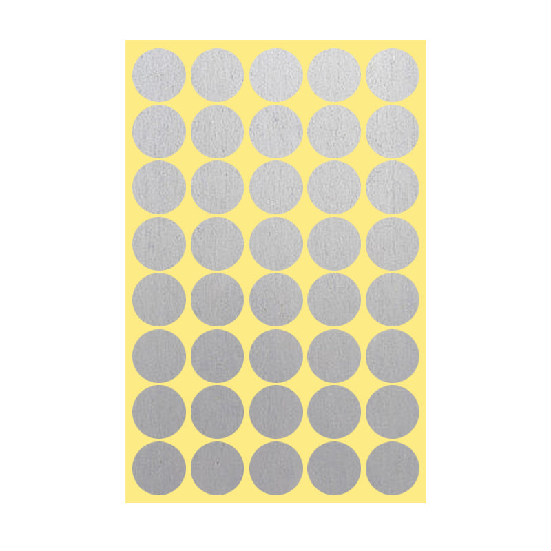 8/13/25/50mm Round Sticker Dots Adhesive Labels Neutral