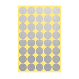 8/13/25/50mm Round Sticker Dots Adhesive Labels Neutral