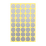 8/13/25/50mm Round Sticker Dots Adhesive Labels Neutral