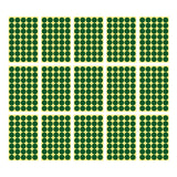 8/13/25/50mm Round Sticker Dots Adhesive Labels Cool-toned