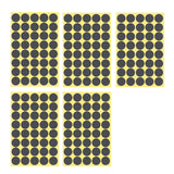 8/13/25/50mm Round Sticker Dots Adhesive Labels Neutral
