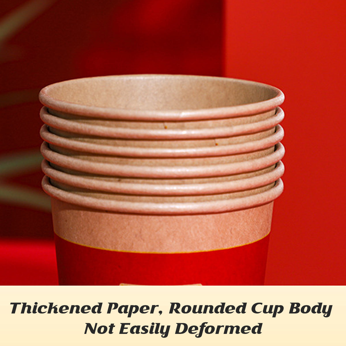 500PCS Double Happiness Printed Paper Cups Wedding Hot Cold Drink Cups
