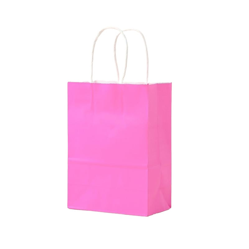 Kraft Carry Shopping Paper Bags 20PCS 12Colours
