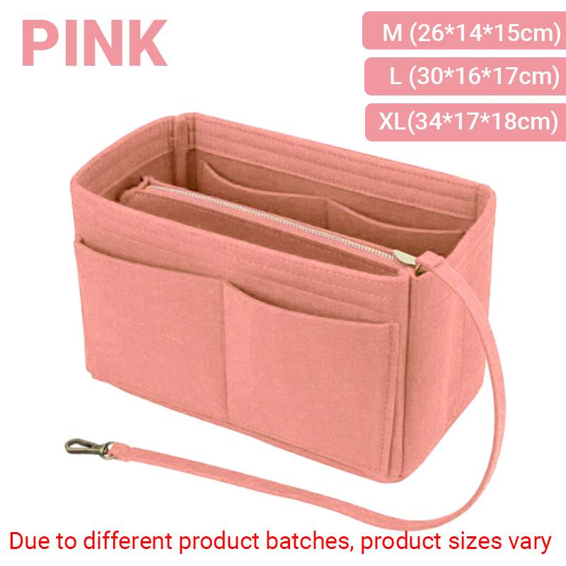 Handbag Insert 1PC 4Colours 3Sizes Felt Tote Purse Pouch