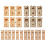 Red Wine Wooden Gift Box 6PCS Pull-out