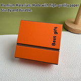 10PCS Folding Paper Gift Boxes 2-Piece Candy Packaging Boxes