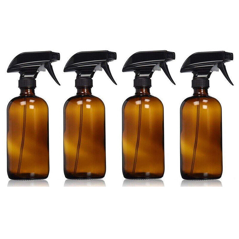 Amber Round Glass Spray Bottles 1-10PCS 250ml