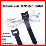 10/20/50x Cable Ties Hook and Loop Cable Ties Organiser Cords