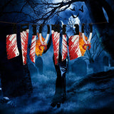 8 Pcs Hanging Bloody Knives Halloween Garland Decoration