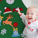 Felt Christmas Tree Set Decorations 1SET 2Styles