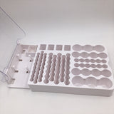 93 Slot Battery Storage Organizer Holder with Tester