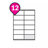 A4 Self Adhesive Sticker Paper Sheet Label Laser Inkjet Print