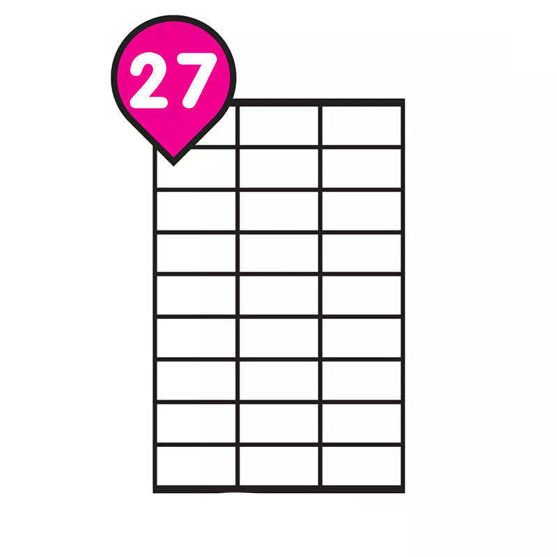 A4 Self Adhesive Sticker Paper Sheet Label Laser Inkjet Print