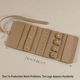 Travel Portable Jewelry Organizer Pouch 9Colours 1PC